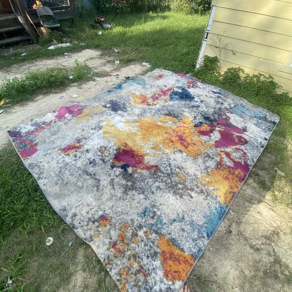 Abstract Multicolor Area Rug